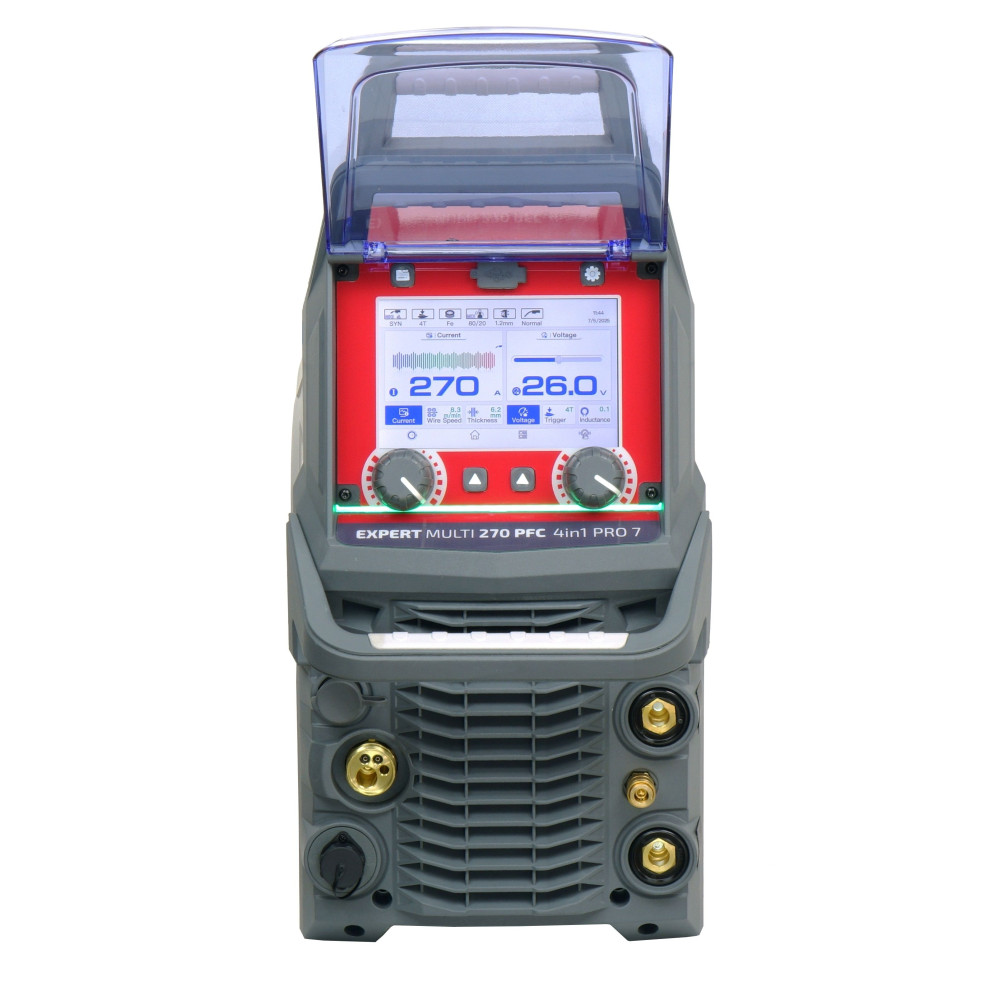 Spawarka Ideal Expert Multi 270 PFC Pulse 4in1 Pro7 - zestaw - EXMULTI270-G - Ideal - 3