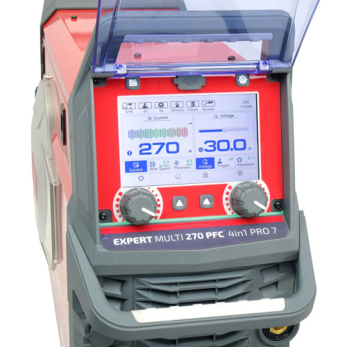Spawarka Ideal Expert Multi 270 PFC Pulse 4in1 Pro7 - zestaw - EXMULTI270-G - Ideal - 11