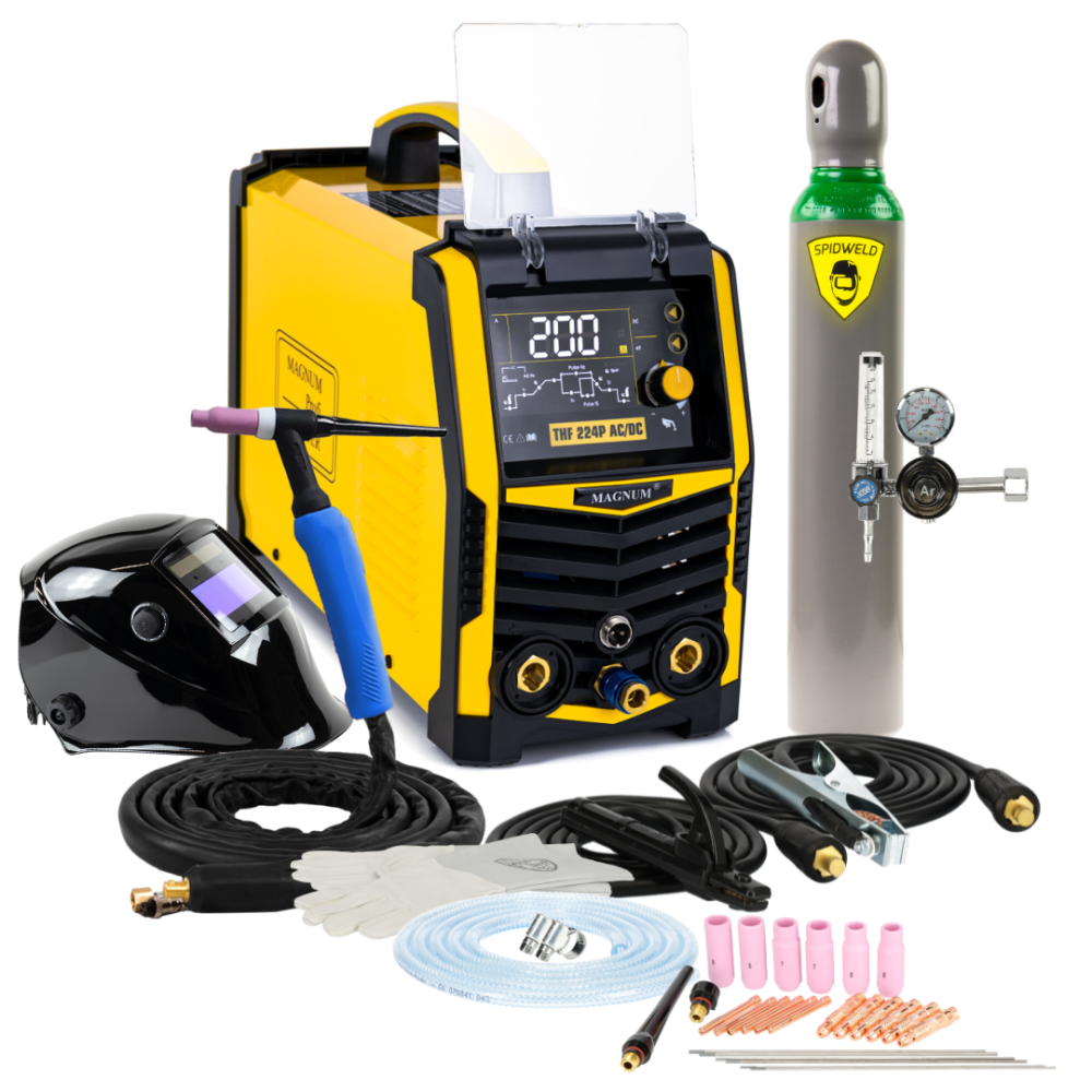 Spawarka Magnum TIG THF 224P AC/DC Pulse - zestaw - U I THF224P ACDC-G - Magnum - 2