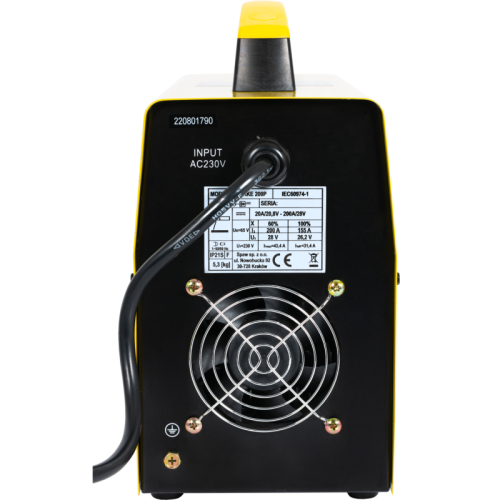 Spawarka Magnum Snake 200P (II) - zestaw - U I SNA 200IIW-G - Magnum - 9