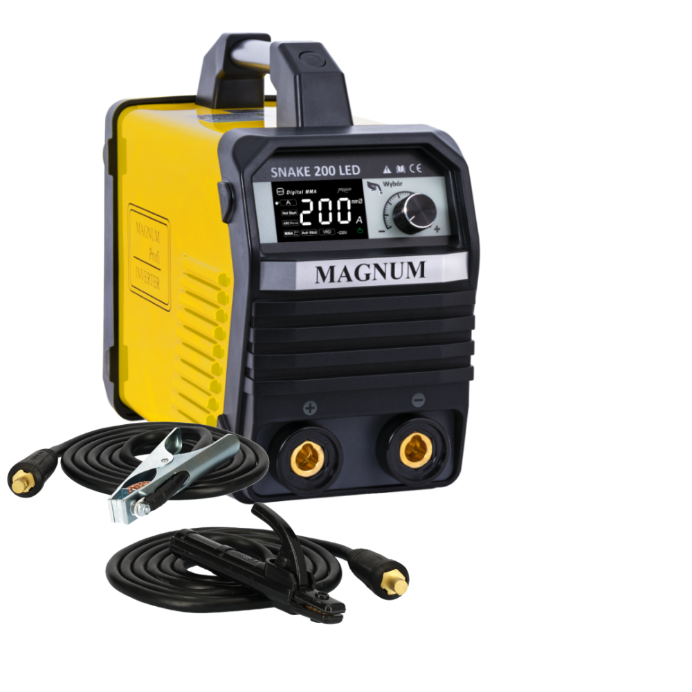 Spawarka Magnum Snake 200 LED - zestaw - U I SNA 200LD-G - Magnum - 3