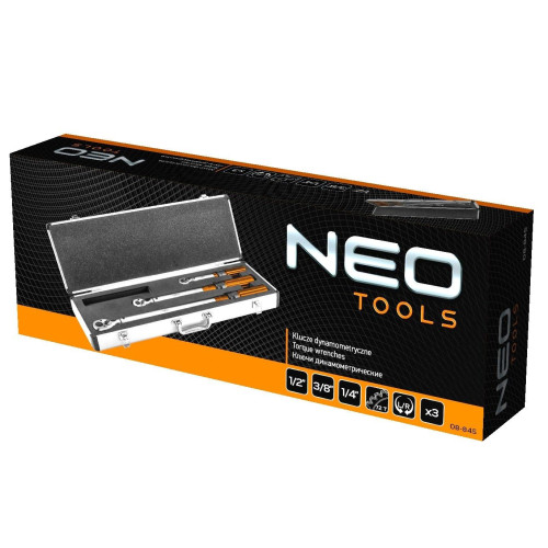 Zestaw kluczy dynamometrycznych dwukierunkowych Neo Tools - 08-845 - NEO Tools - 1 2
