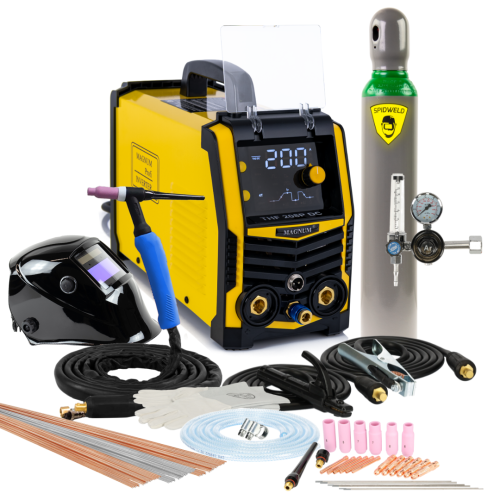 Spawarka Magnum TIG THF 208P DC Puls - zestaw - U I THF 208 P-G - Magnum - 1