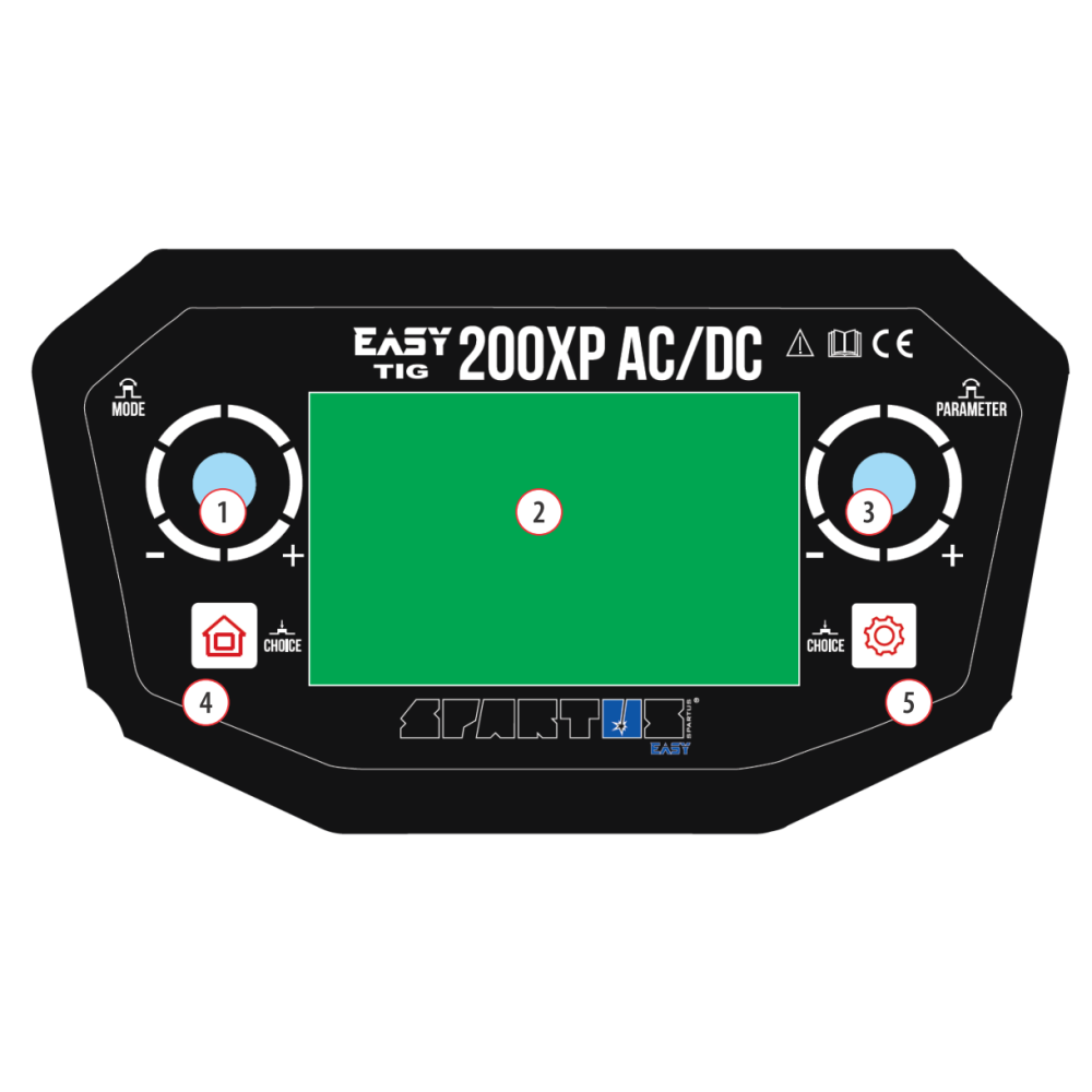 Spawarka Spartus EasyTIG 200XP AC/DC - zestaw - EASYTIG200XPACDC-PAK-17-G - Spartus - 8