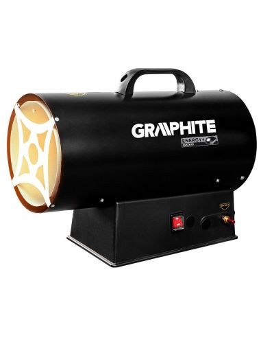 Nagrzewnica gazowa akumulatorowa z reduktorem 30 kW Graphite - 58GE101 - Graphite - 1