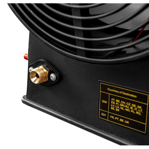 Nagrzewnica gazowa akumulatorowa z reduktorem 30 kW Graphite - 58GE101 - Graphite - 6