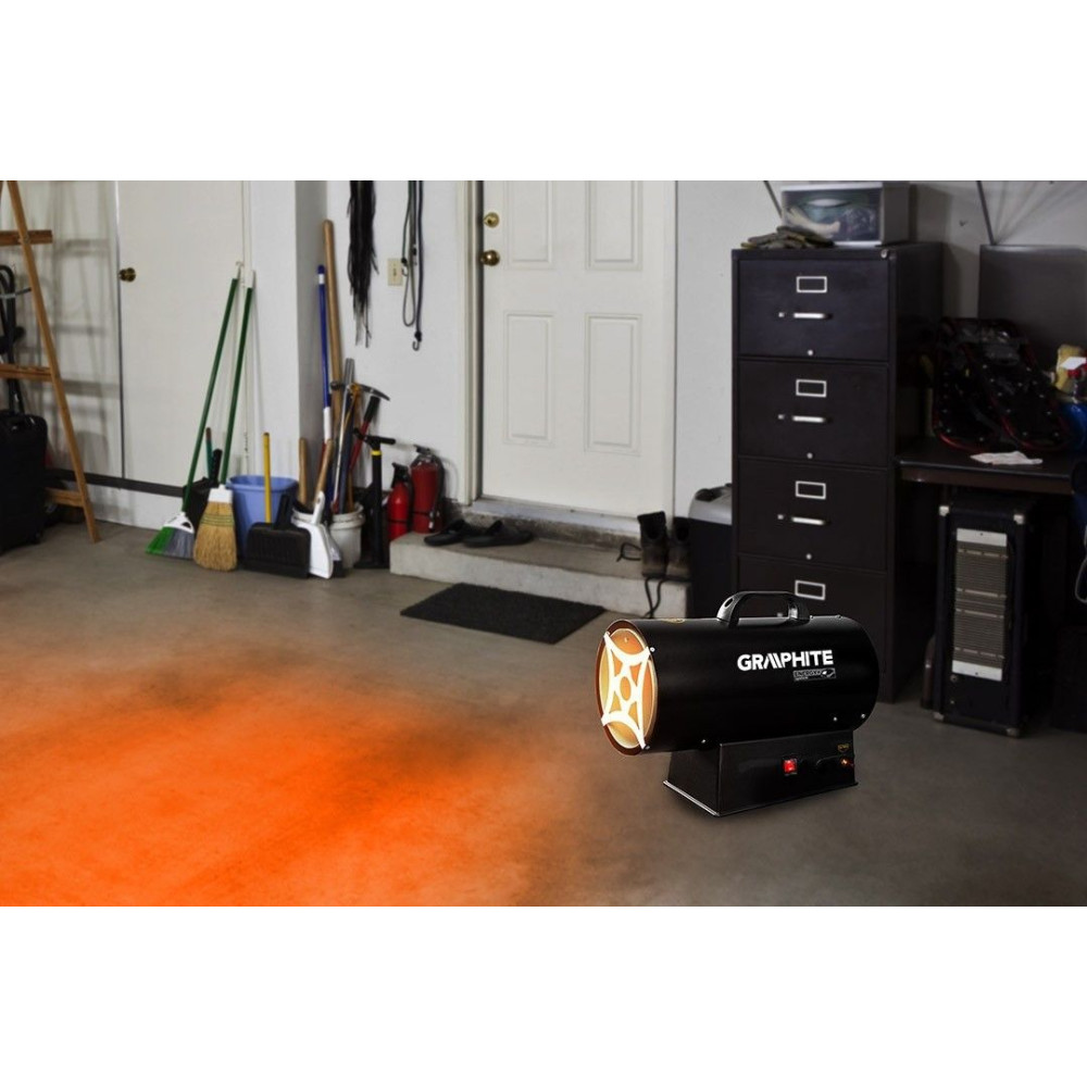Nagrzewnica gazowa akumulatorowa z reduktorem 30 kW Graphite - 58GE101 - Graphite - 9
