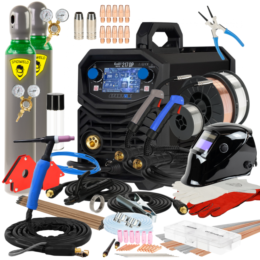 Spawarka Spartus EasyMIG 217 Dual Pulse | EASYMIG217DP-PAK-15-3