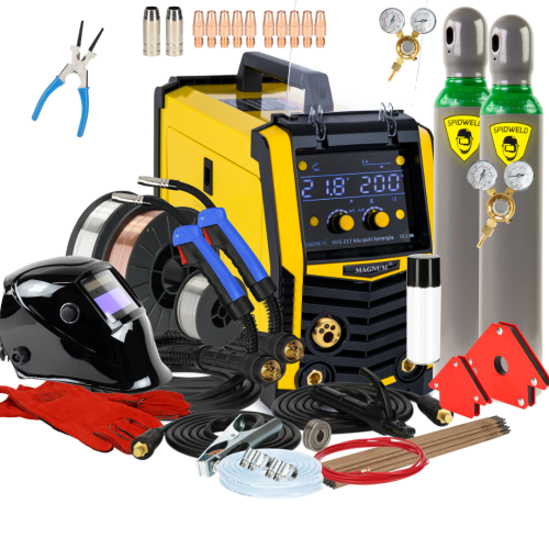 Spawarka Magnum MIG 217 Alu-Puls Synergia - zestaw - U MI 217 ALSY-G - Magnum - 2