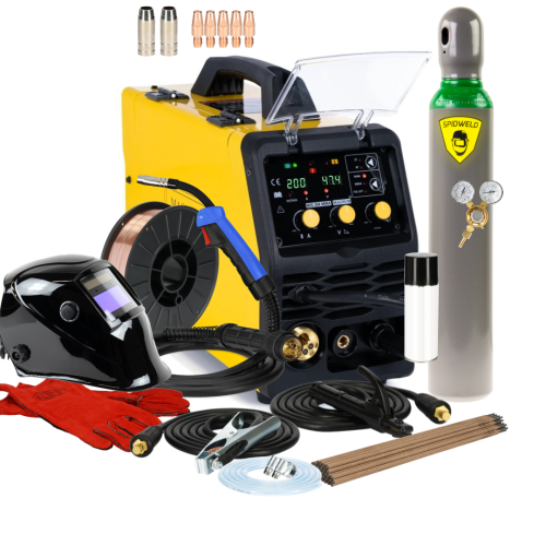 Spawarka Magnum MIG 204 MMA - zestaw - U MI 204MMA-G - Magnum - 4