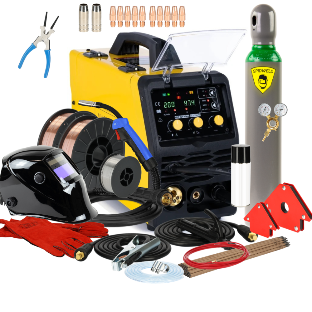 Spawarka Magnum MIG 204 MMA - zestaw - U MI 204MMA-G - Magnum - 3