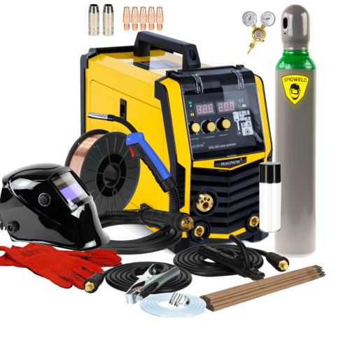 Spawarka Magnum MIG 202 Easy Synergia - zestaw - U MI 202EASY-G - Magnum - 4