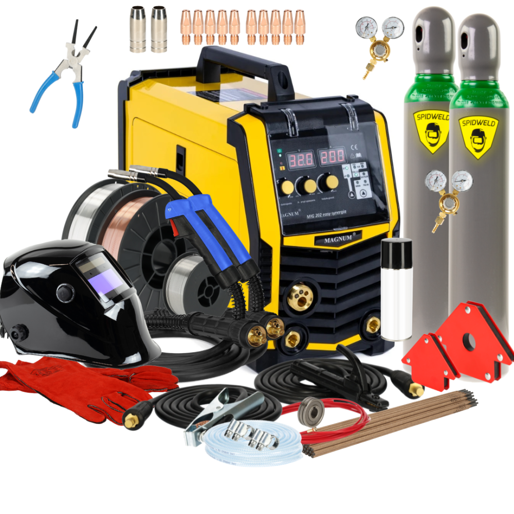 Spawarka Magnum MIG 202 Easy Synergia - zestaw - U MI 202EASY-G - Magnum - 2