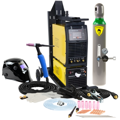Spawarka Magnum TIG THF 354 W AC/DC Digital Puls - zestaw wodny - U I THF354W 8-G - Magnum - 2