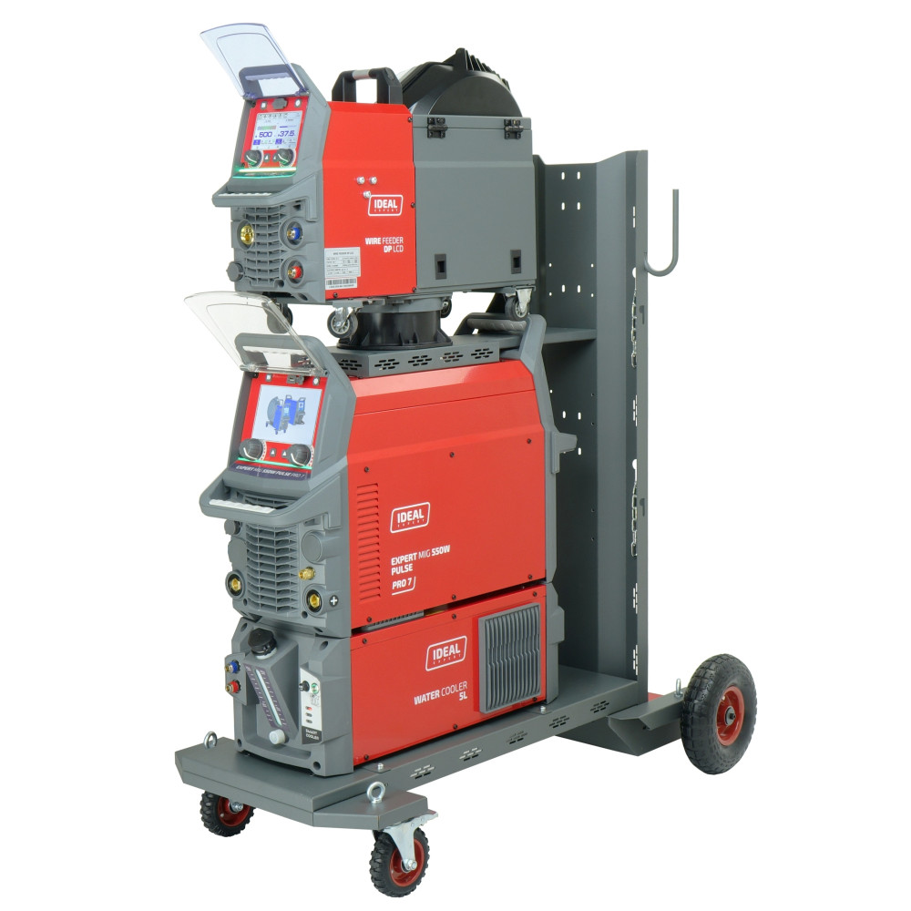 Spawarka Ideal Expert MIG 550W Pulse Pro7 LCD - zestaw wodny | EXMIG550WP