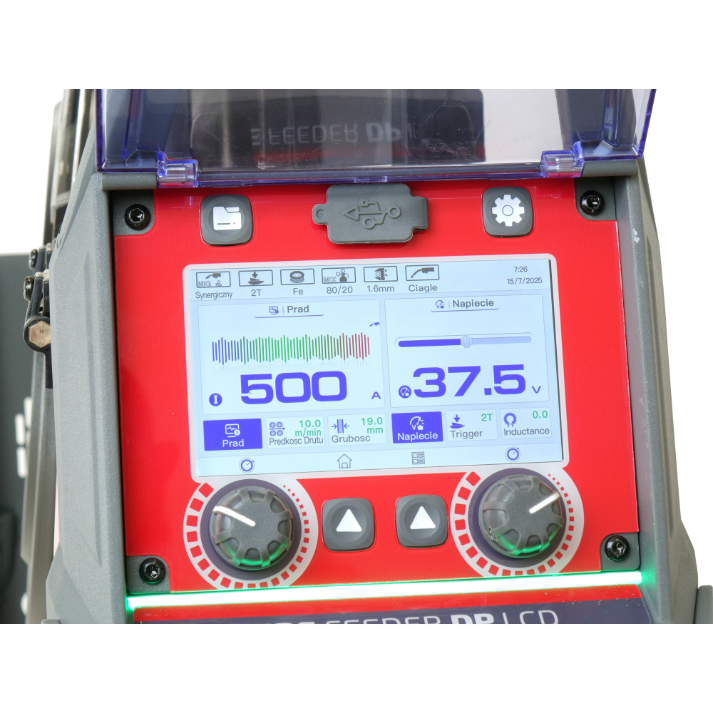 Spawarka Ideal Expert MIG 550W Pulse Pro7 LCD - zestaw wodny | EXMIG550WP