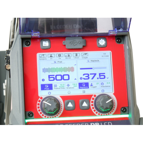 Spawarka Ideal Expert MIG 550W Pulse Pro7 LCD - zestaw wodny | EXMIG550WP