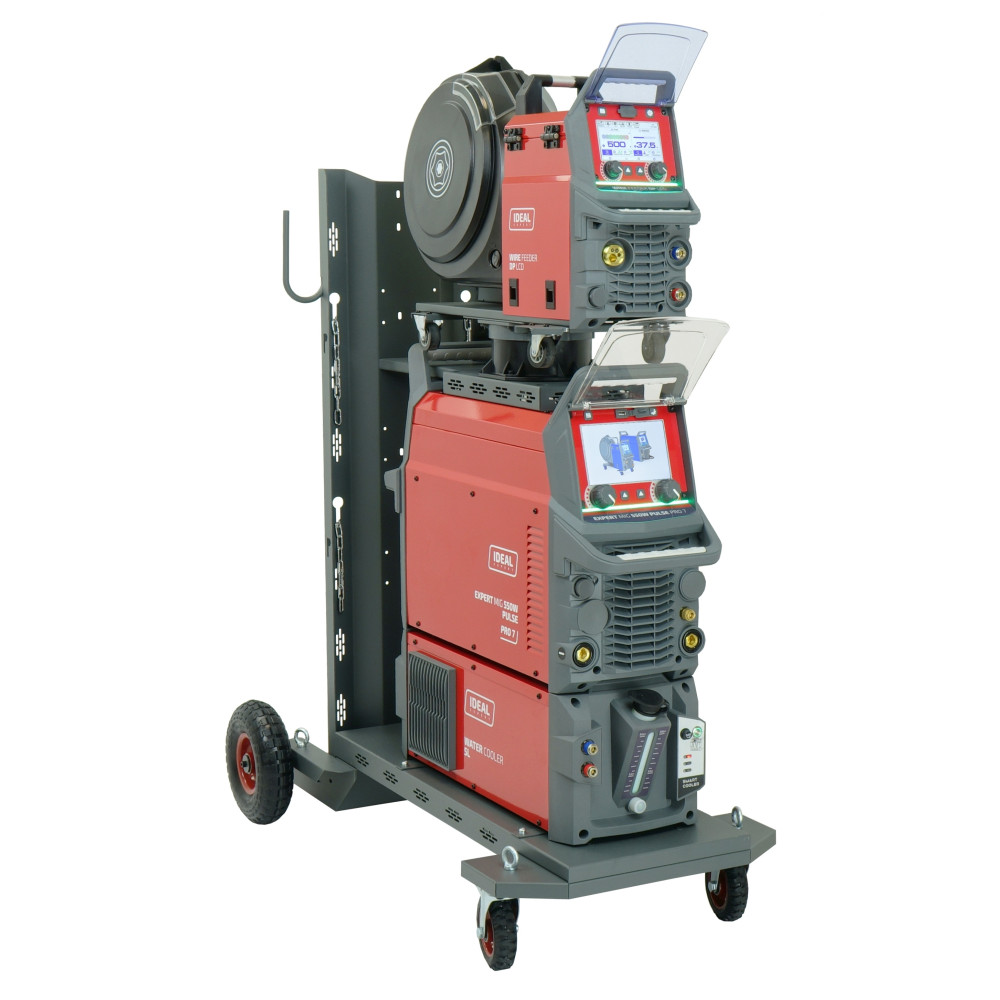 Spawarka Ideal Expert MIG 550W Pulse Pro7 LCD - zestaw wodny | EXMIG550WP