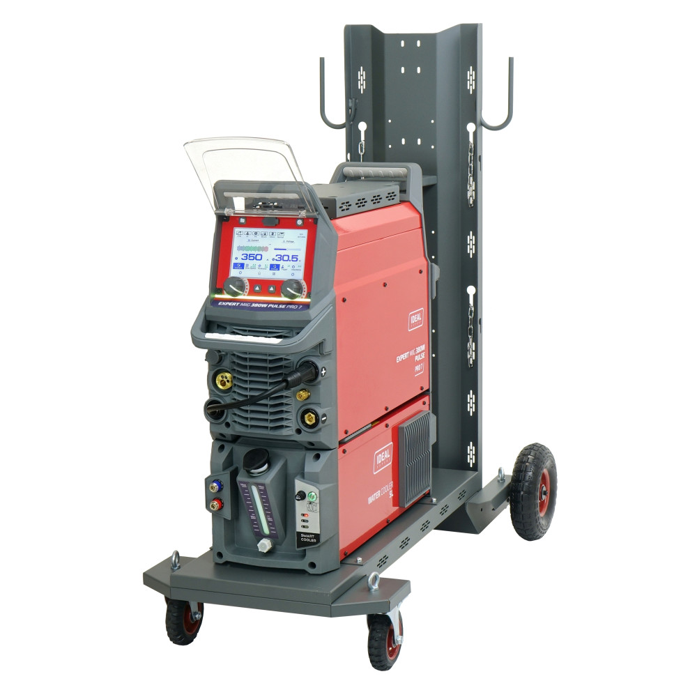 Spawarka Ideal Expert MIG 380W Pulse Pro7 LCD - zestaw wodny | EXMIG380WP