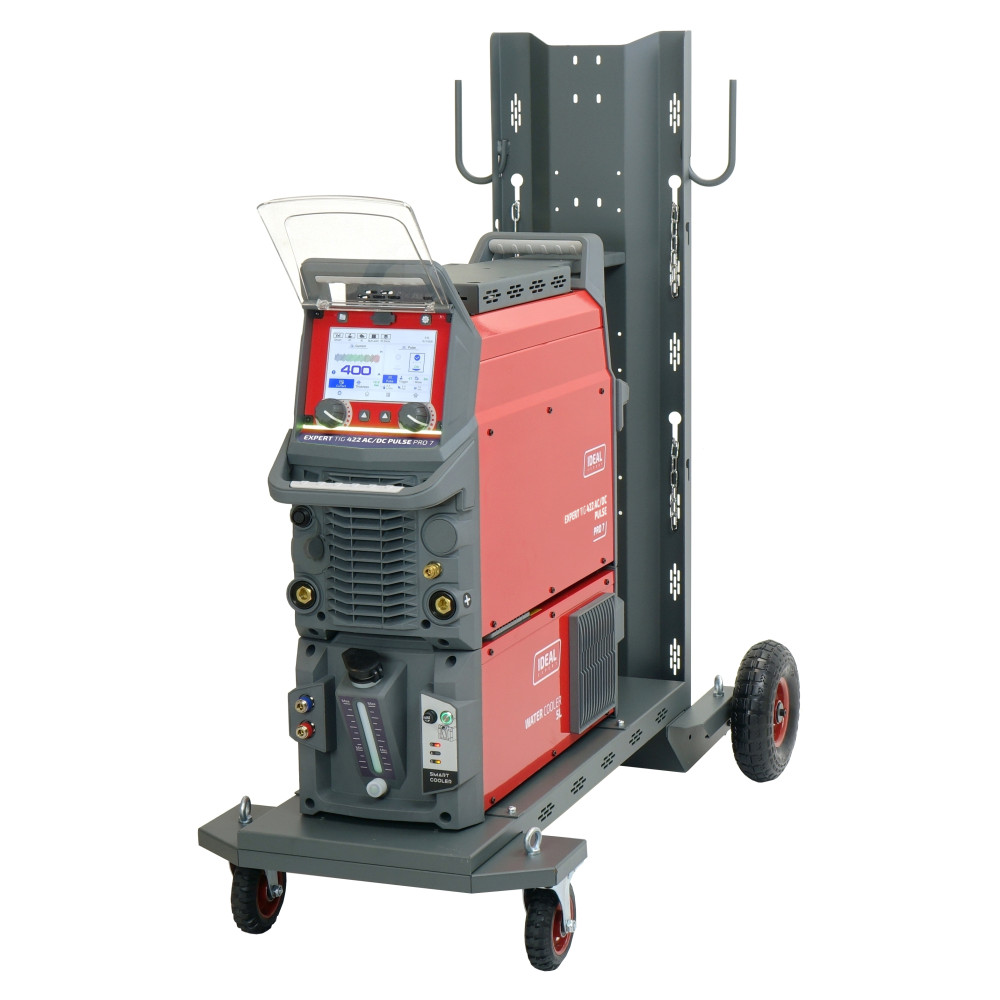 Spawarka Ideal Expert TIG 422 AC/DC Pulse Pro7 LCD - zestaw wodny | EXTIG422AC