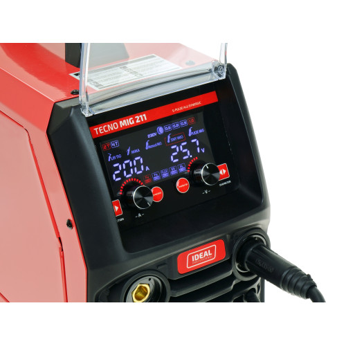 Spawarka Ideal TecnoMIG 211 S-Pulse ALU Synergic - zestaw |  TMIG211SP