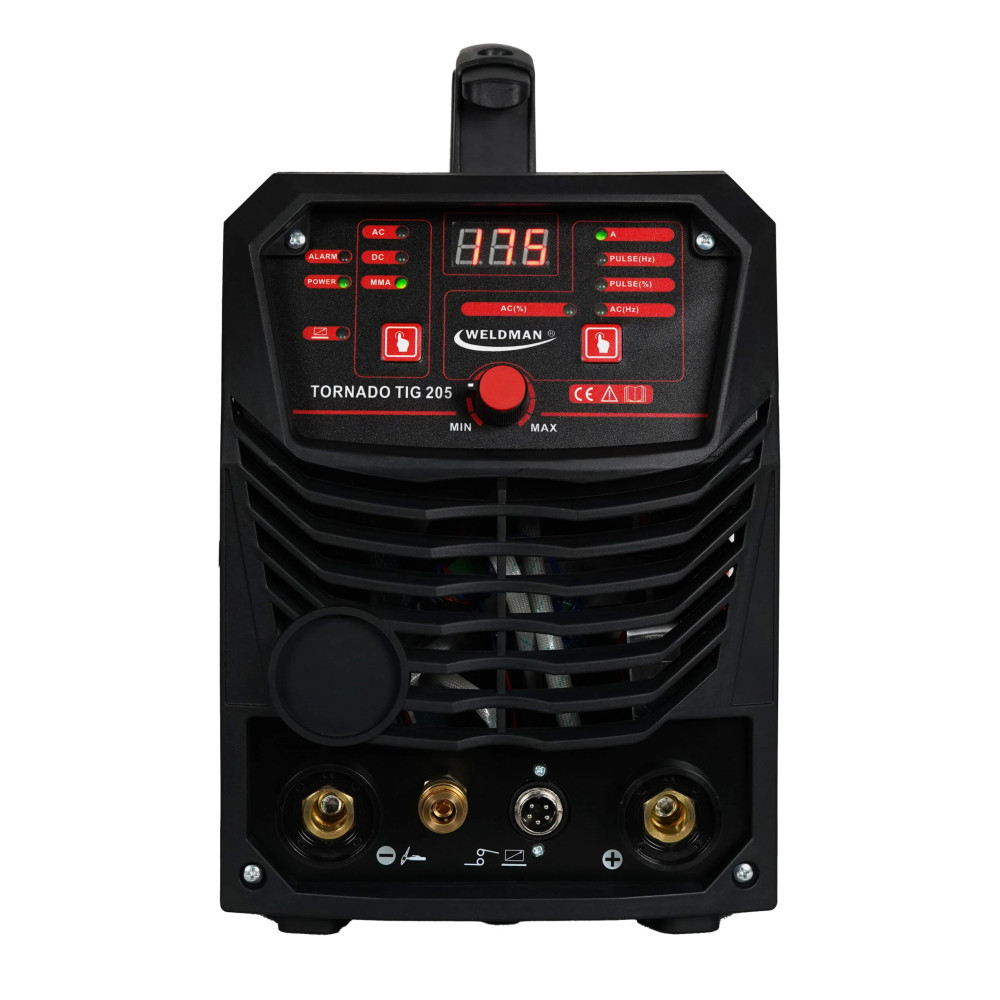Spawarka Weldman Tornado TIG 205 AC/DC HF Puls - zestaw | 103 038