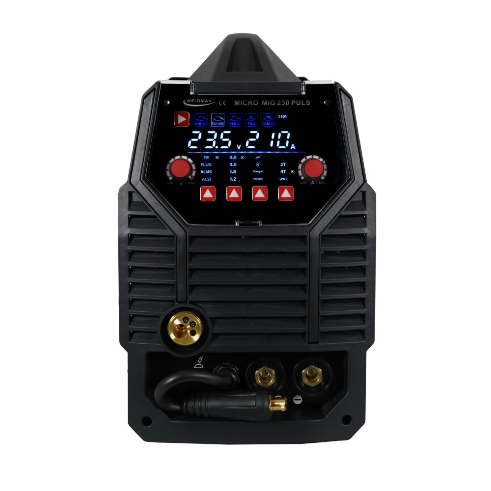 Spawarka Weldman Micro MIG 230 Puls - zestaw | 103 132