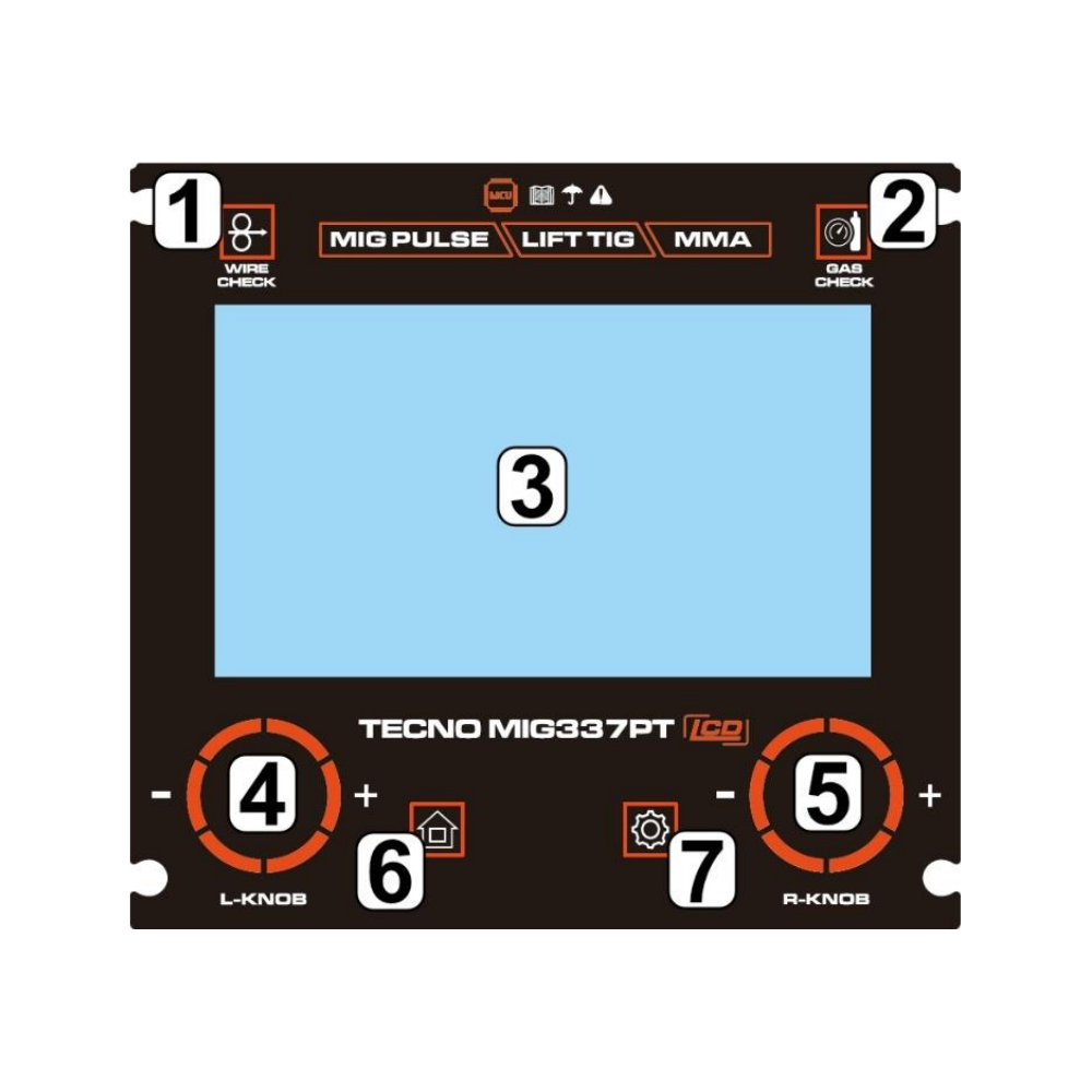 Spawarka Ideal Tecnomig 337 Pulse Synergic LCD - zestaw | TMIG337P