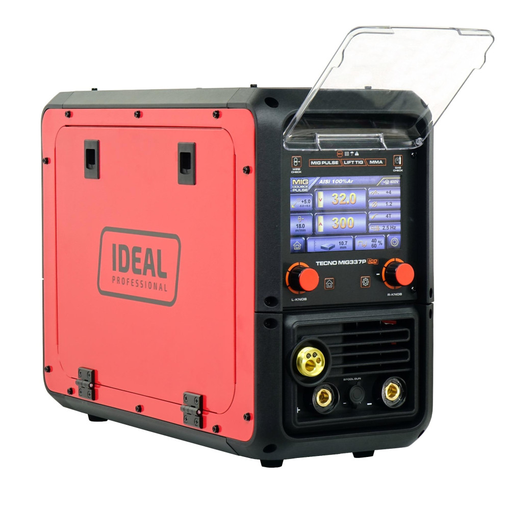 Spawarka Ideal Tecnomig 337 Pulse Synergic LCD - zestaw | TMIG337P