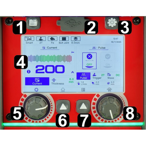 Spawarka Ideal Expert TIG 302 AC/DC Pulse Pro5 LCD W - zestaw wodny | EXTIG302AC