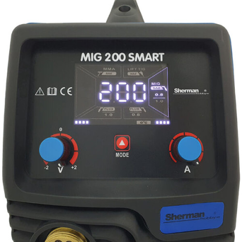 Spawarka Sherman MIG 200 Smart Synergia - zestaw z podwoziem | 7813296