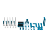 Zestaw akcesoriów S (45 el.) do stołów spawalniczych / GPPH - TOOL_SET_S-G - GPPH - 1