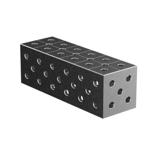 Łącznik blok mocujący 600x200x200 do stołów spawalniczych / GPPH - CONN_BLOCK_60x20x20-G - GPPH - 1