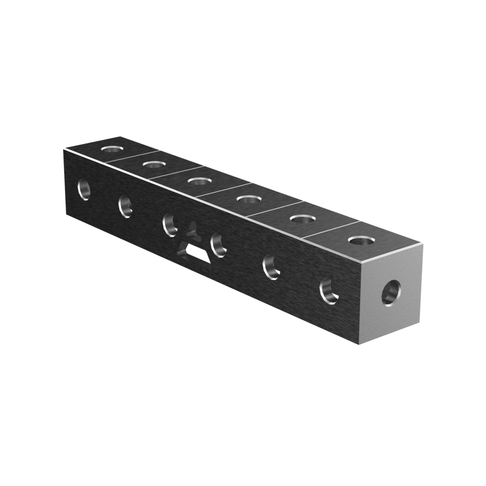 Łącznik blok mocujący 600x100x100 do stołów spawalniczych / GPPH - CONN_BLOCK_60x10x10-G - GPPH - 3