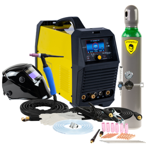 Spawarka Magnum TIG THF 238 Pro LCD Puls AC/DC v2 - zestaw - U I THF238P LCD V2-G - Magnum - 2