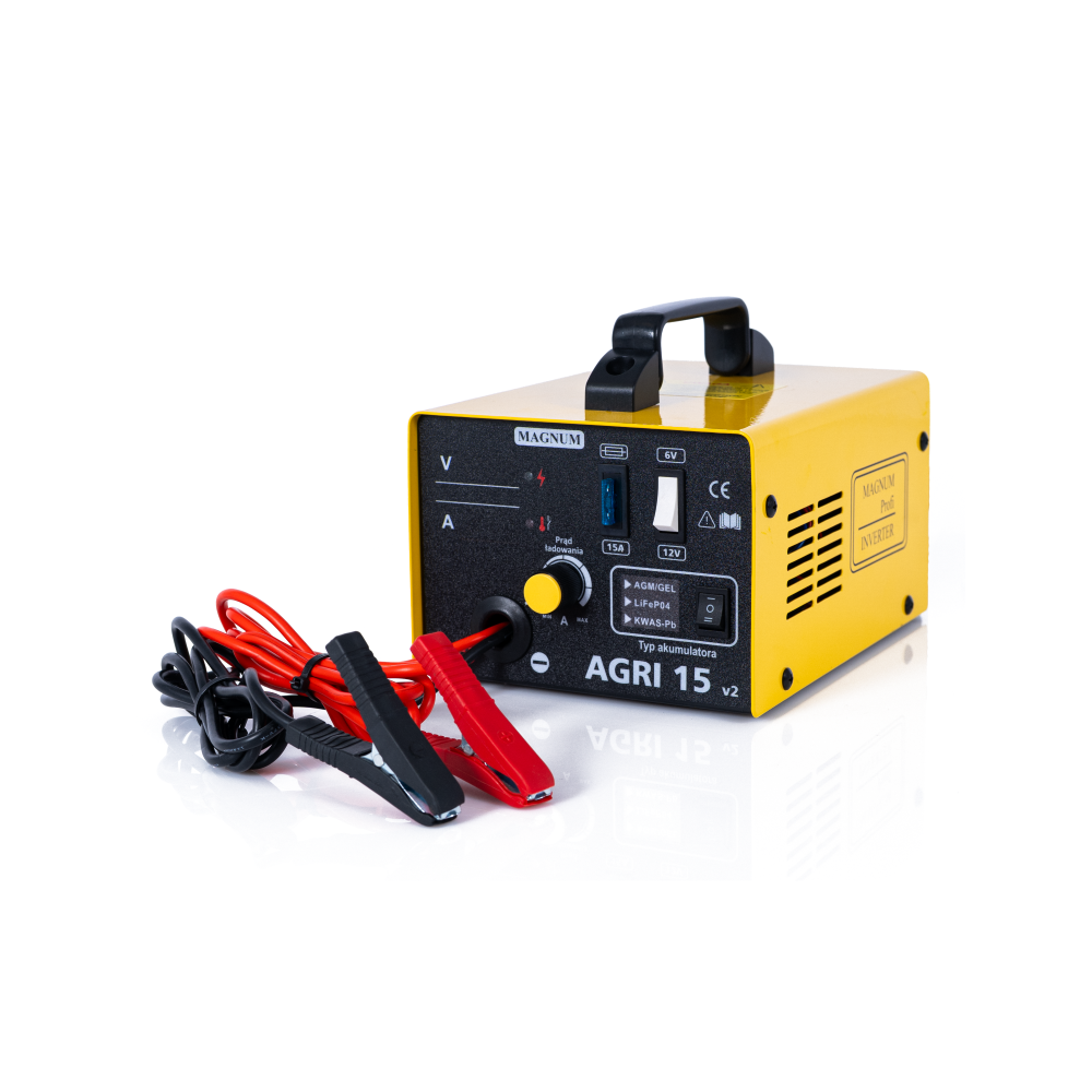 Prostownik inwertorowy Magnum AGRI 15 v2 | U Ł AGRI15 6/12