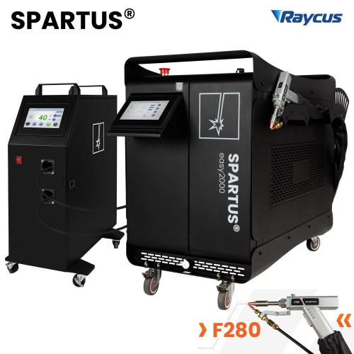 Spawarka laserowa Spartus Easy 2000 3w1 z podwójnym podajnikiem | LASER-EASY2000-PAK2A