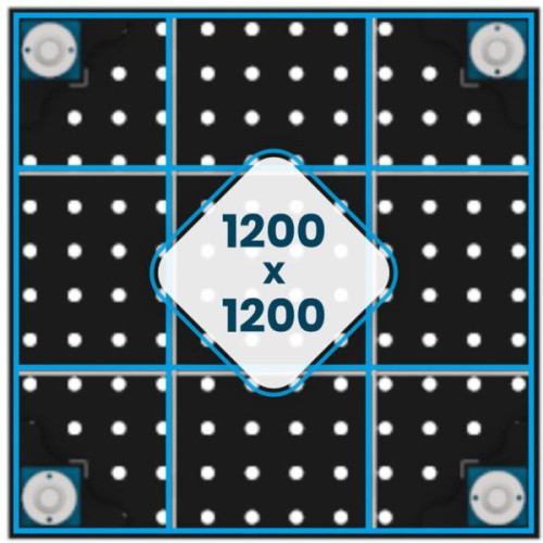 Stół spawalniczo-montażowy GPPH BASIC 1200x1200 mm - BASIC_120x120 - GPPH - 17