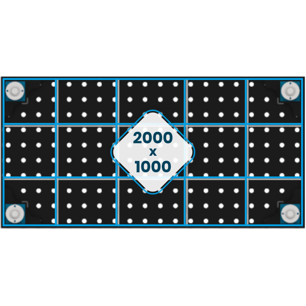 Stół spawalniczo-montażowy GPPH BASIC 2000x1000 mm - BASIC_200x100 - GPPH - 23