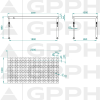 Stół spawalniczo-montażowy GPPH BASIC 2000x1000 mm - BASIC_200x100 - GPPH - 12