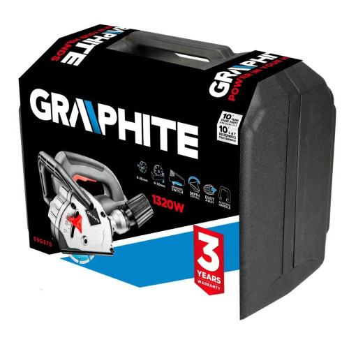 Bruzdownica Graphite 1320 W w walizce - 59G370 - Graphite - 3