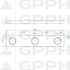 Stoper 260 mm do stołów spawalniczych / GPPH - F_003-G - GPPH - 6
