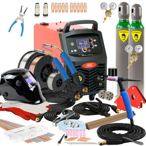 Spawarka Ideal Tecnomig 254/2 Pulse LCD - zestaw | TMIG254PLCD