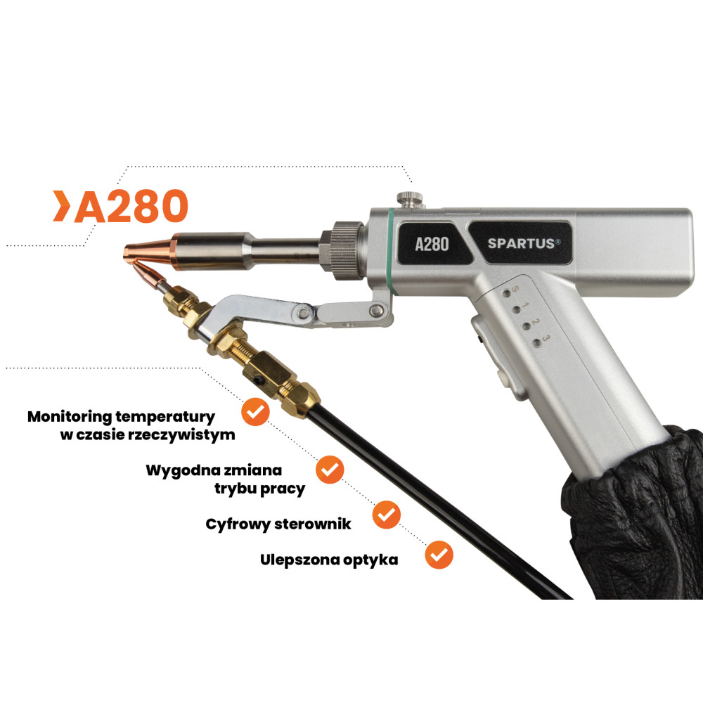 Spawarka ręczna laserowa Spartus Easy 1500 Air 3w1 - LASER-EASY1500AIR-PAK1A - Spartus - 9