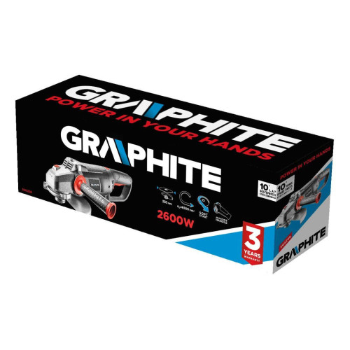 Szlifierka kątowa Graphite 2600 W 230 mm - 59G208 - Graphite - 1 2