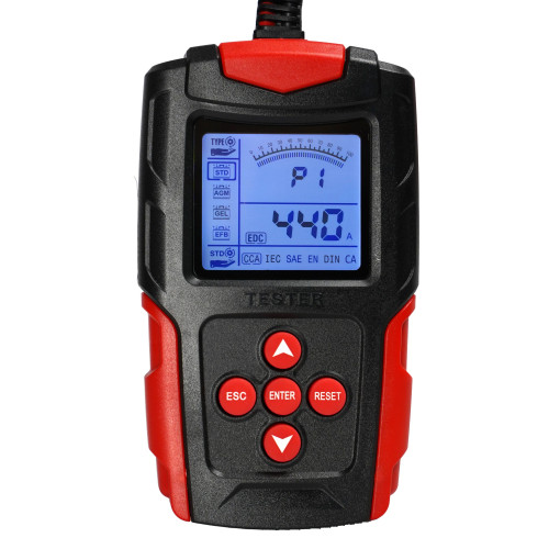 Tester akumulatorów Weldman ETA 200 12/24 V | 104 541 2