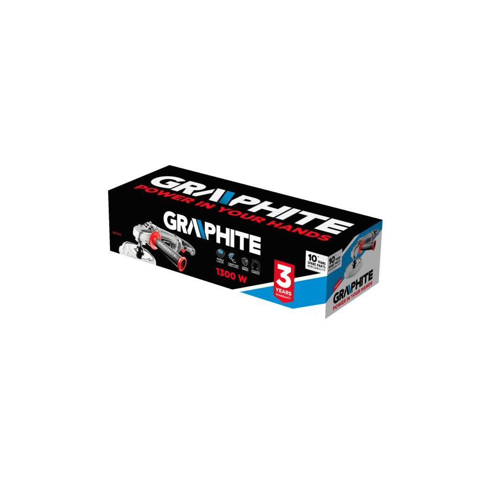 Polerka Graphite 1300 W 180 mm - 59G243 - Graphite - 4