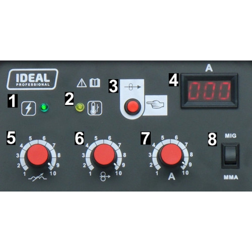 Spawarka Ideal Tecnomig 200/1 PRO - zestaw | TMIG200/1PRO