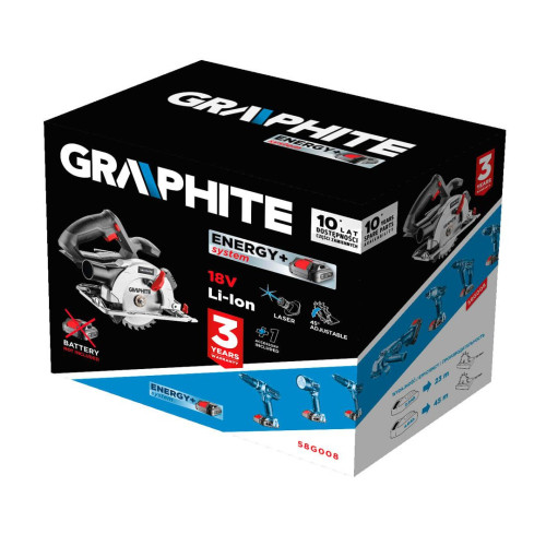 Pilarka tarczowa akumulatorowa Energy+ Graphite - 58G008 - Graphite - 7