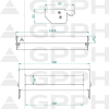 Mobilna półka na zaciski M do stołów spawalniczych / GPPH - SH_004-G - GPPH - 2